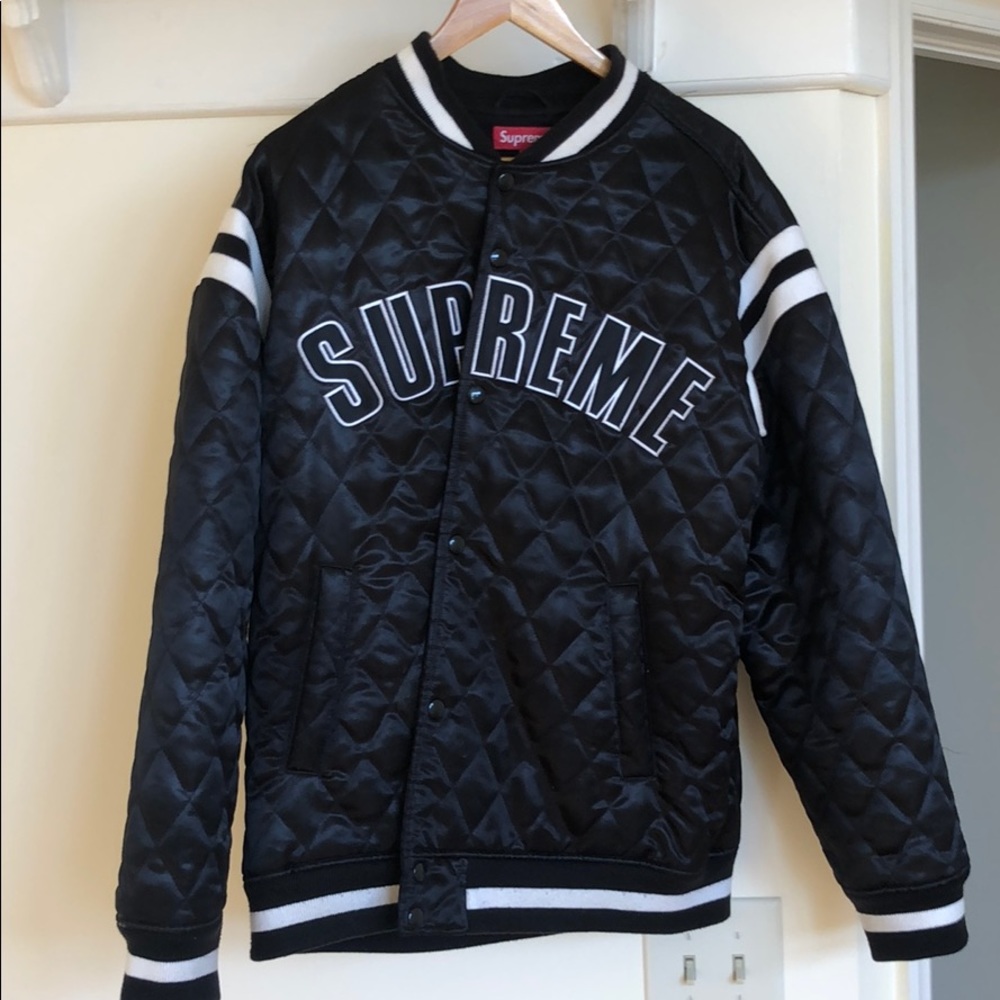 Supreme jacket satin
